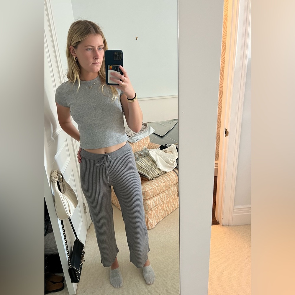 Lovers and Friends Grey sweatpants.